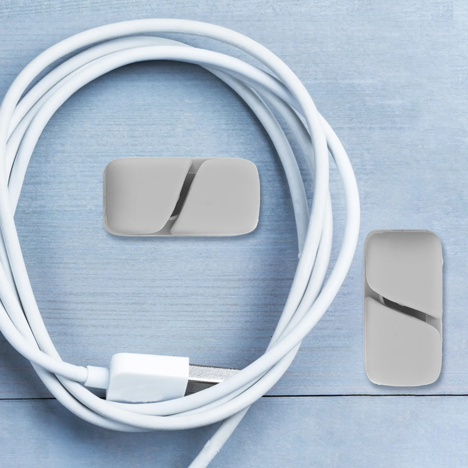 

12Pcs Cable Management Clips Self-Adhesive Wire Organizer Desk Holders Mixed Color Cable Holder Self-Adhesive Cord Clips