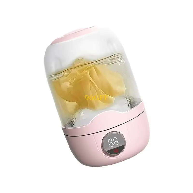 

96GF Wireless Washing Machine Portable Rechargeable Mini Washing Machine for Underwear Washer Cordless Small Laundry
