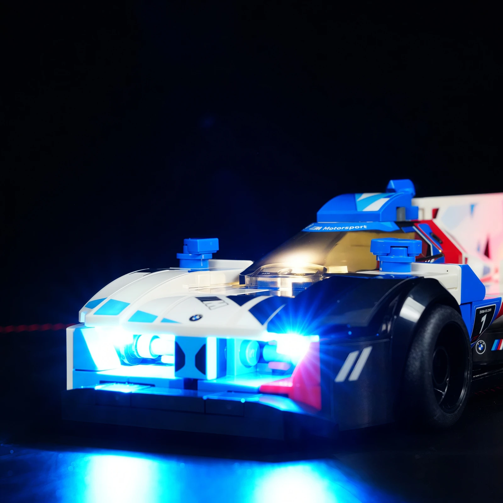 MAXCXT LED Light For LEGO 76922 M4 GT3&M Hybrid V8 Race Cars DIY Decorative Lamp Not Include Lego Building Blocks Set view 4