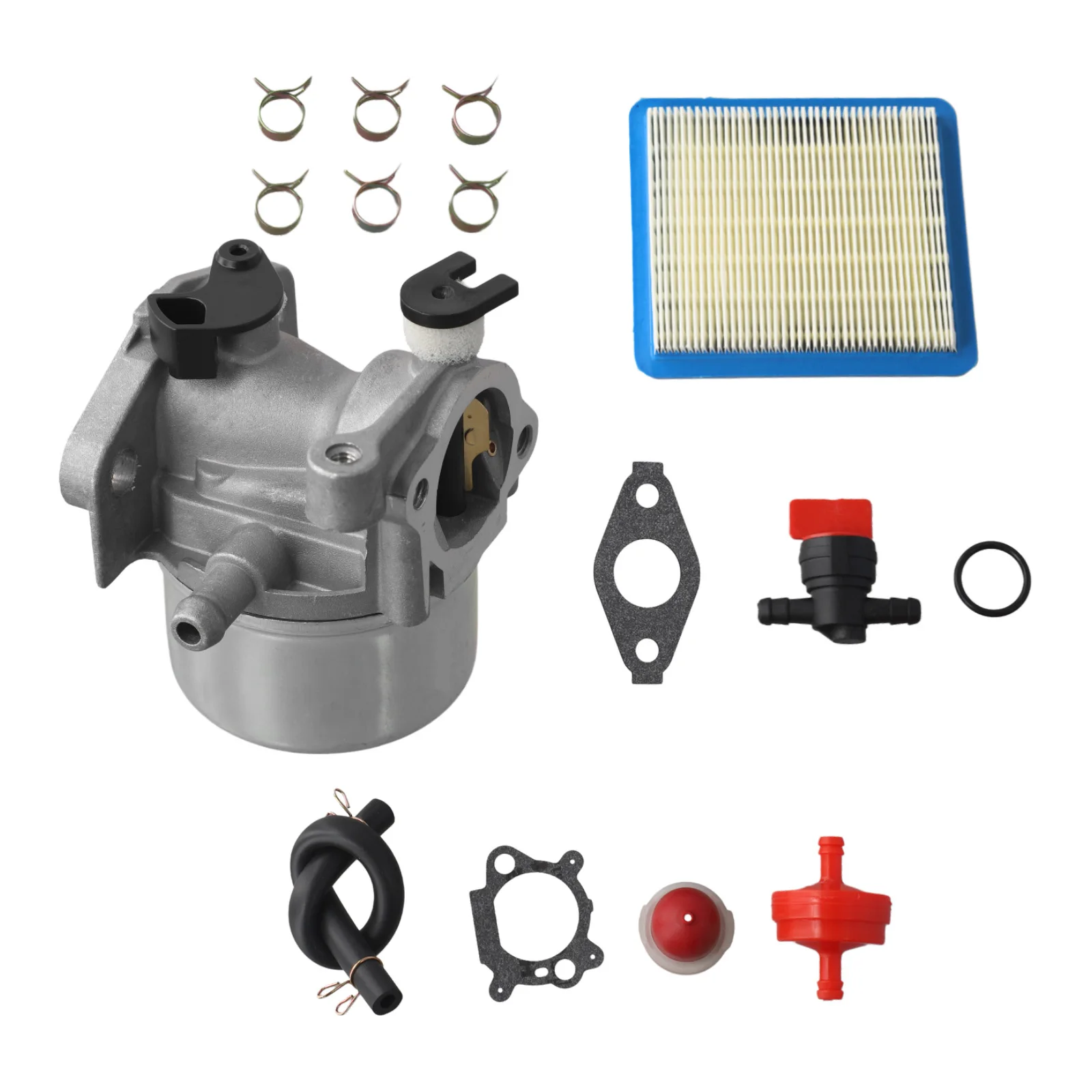 Complete Set of Carburettor Replacement Parts for TORO Lawnmowers Fit for Models Such as 799871 and Key Accessories