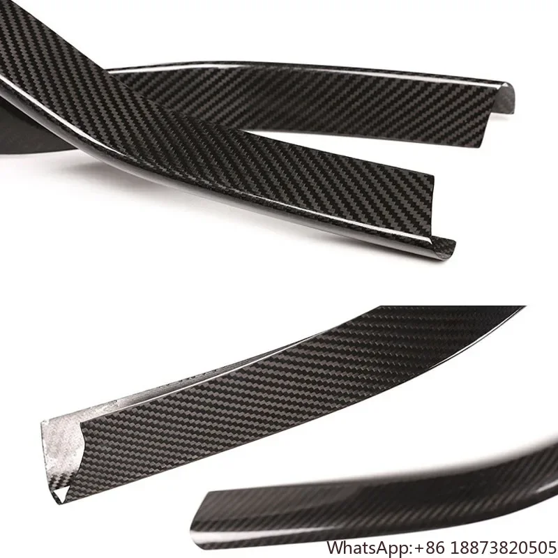 Car Rear Bumper Protector Scratch-Resistant  Accessory Trim Cover for 2011-2016 Ferrari 458