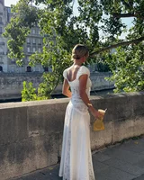 Mingmingxi New in Matching Sets Elegant Off The Shoulder Cropped Top and Flared Skirt Sexy Outfits Two-piece Set Women 2025 - Image 5