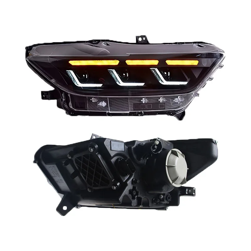 

STLF2015-2017 Mustang LED Headlight DRL Hid Bi Xenon Auto Accessories Car Styling Head Lamp for Fords Mustang Headlights