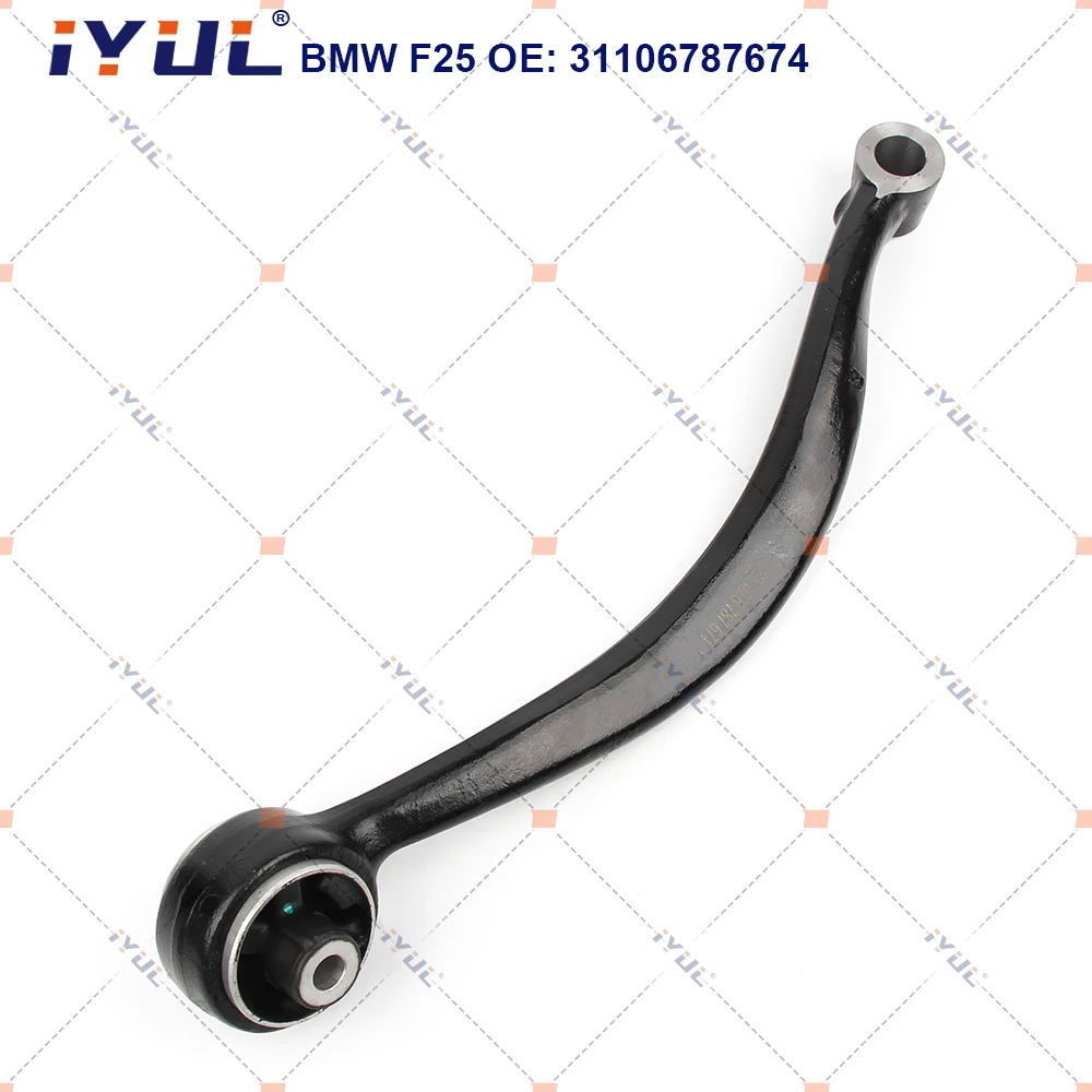 A Pair Front Lower Suspension Control Arm Curve For BMW X3 F25 X4 F26 31106787673 31106787674