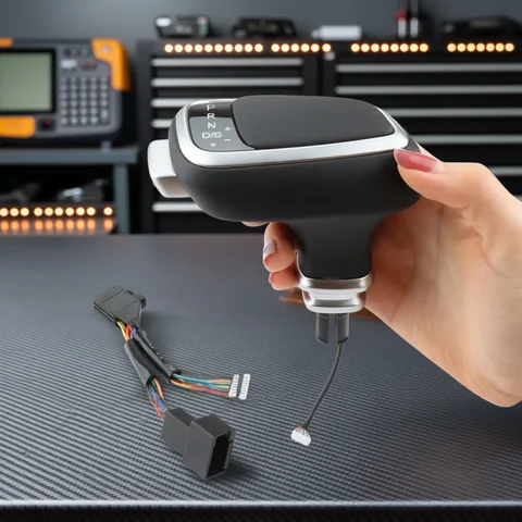 Audi A4 B8 A6 C6 C7 B7 B6 Q7 Q5 A5 S5 A7 S7 S6 için LED Vites Topuzu, Vites Kolu, Şanzıman Kolu, Araba Aksesuarları