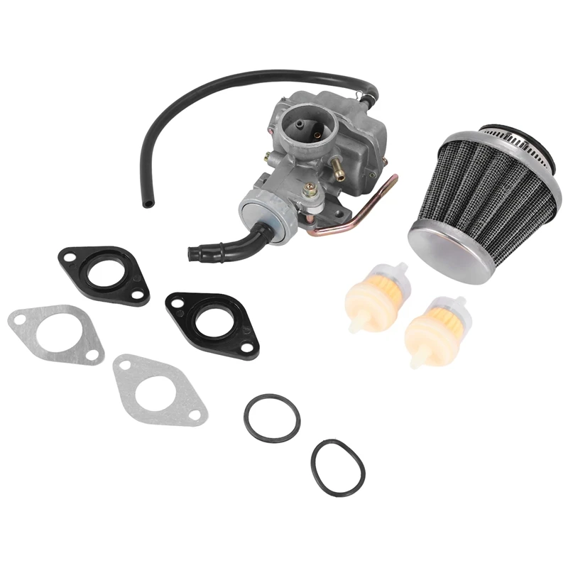 Carburador PZ20 com filtro de combustível de ar, motor de 4 tempos, ATV, UTV, UTV, 50CC, 70CC, 90CC, 110CC, 125CC, Honda CRF50F, CRF80F, XR50R