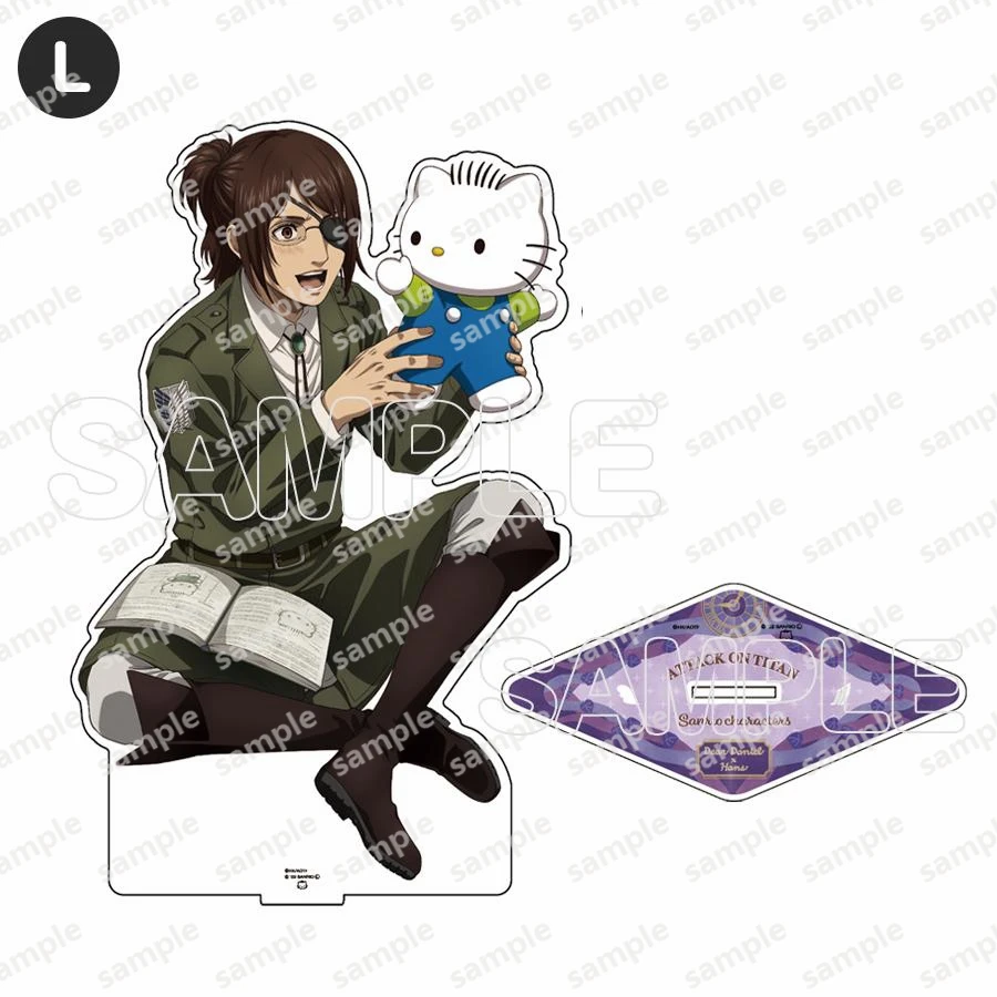 진격의 거인 파트 2 아크릴 스탠드 애니메이션 주변기기 엘렌 아민 레이나 오웬 PVC 스탠드 데스크탑 장식품 크리스마스 선물