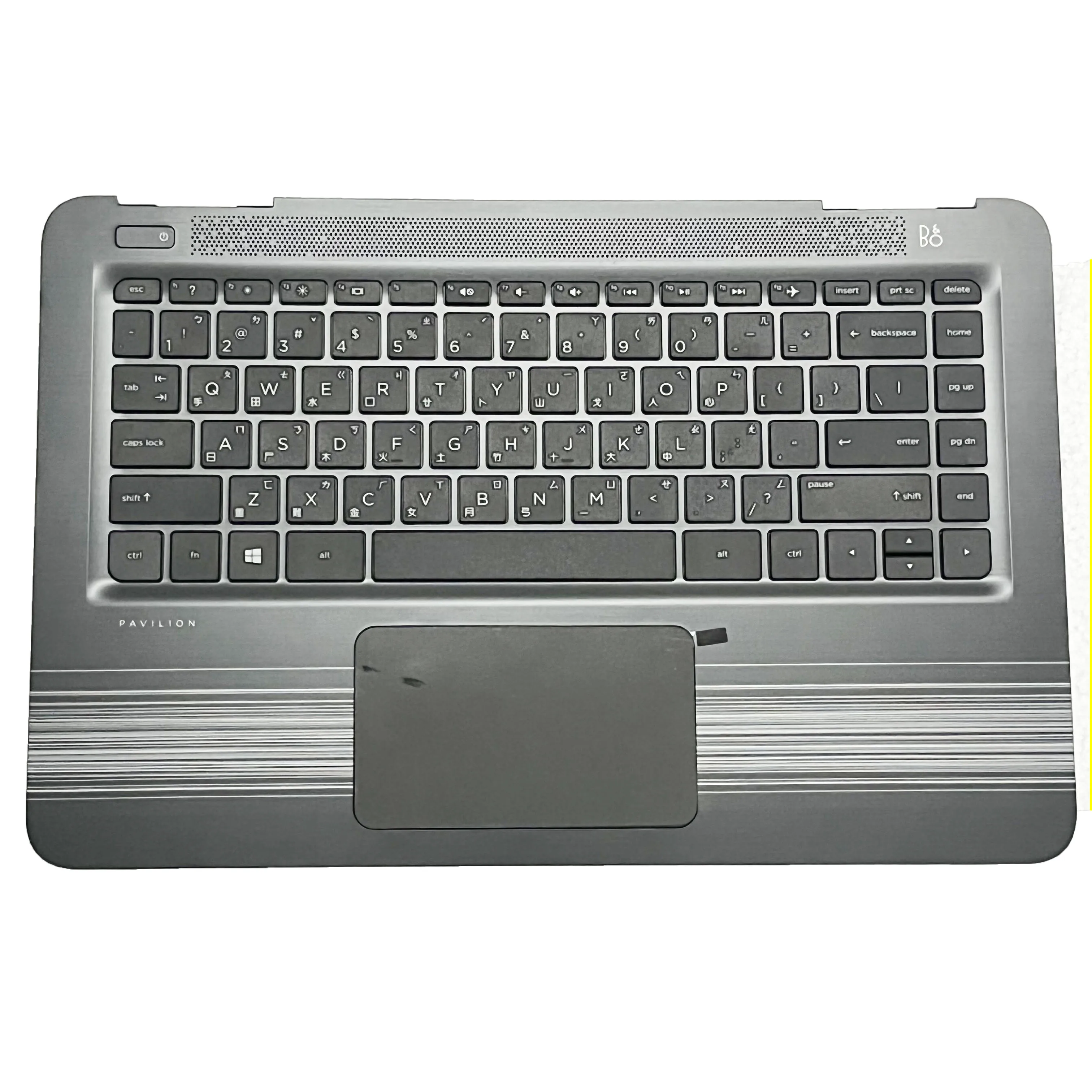 NEW Notebook Keyboard For HP Pavilion 14-AL TPN-Q171 Top Case Palmrest Upper Housing Laptop Cover 856190-001 Original C Shell