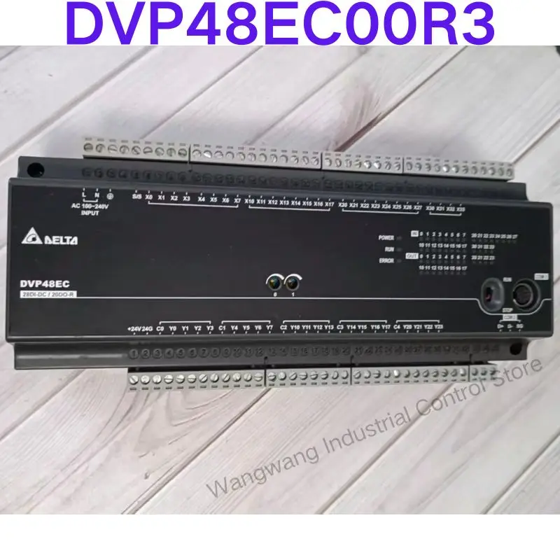 

Second-hand test OK , DVP48EC00R3 Programmable Controller