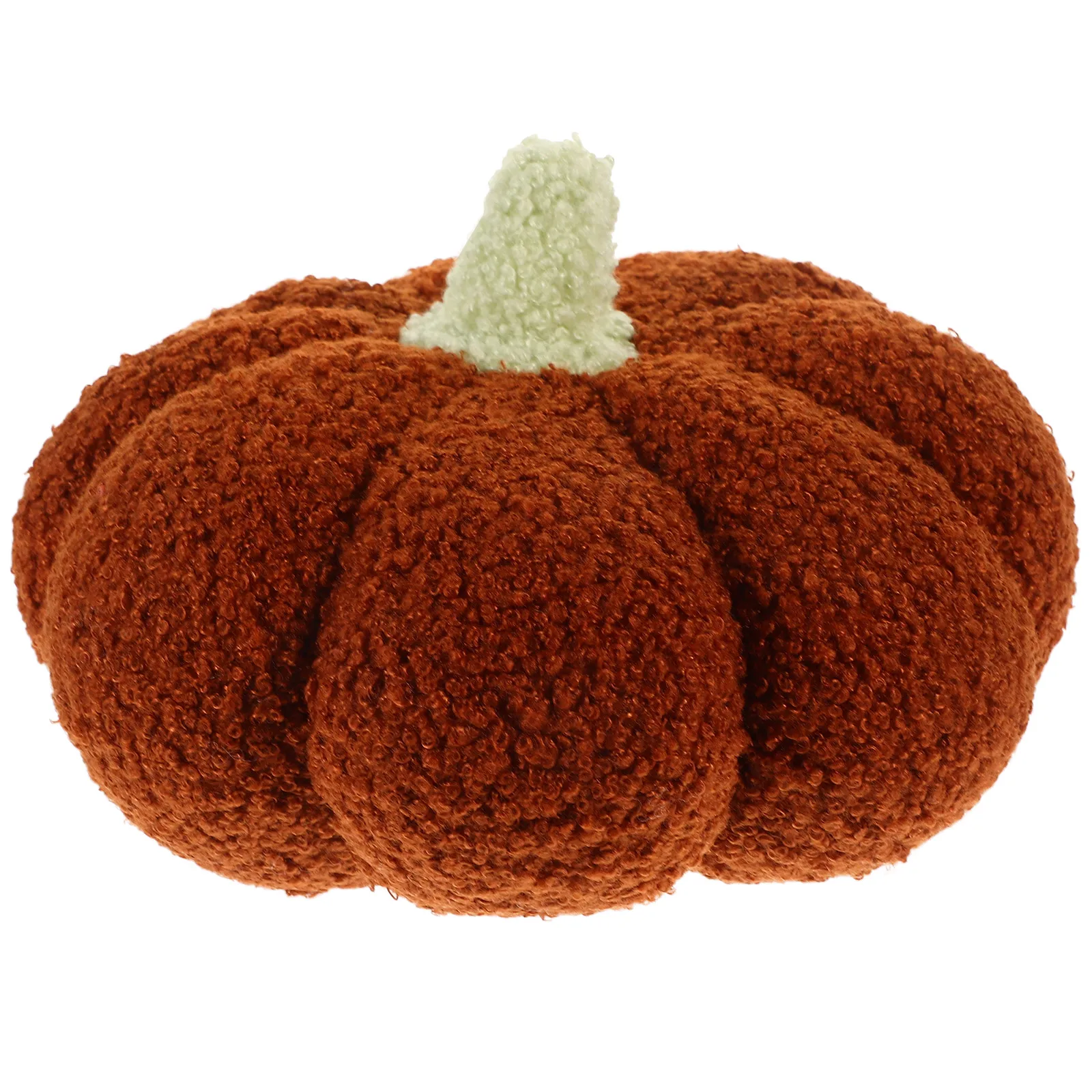 

Pumpkin Pillow Shaped 20cm Brown Sofa Throw Pumpkin Pillow Decor for Thanksgiving Home Cushion Soft Material