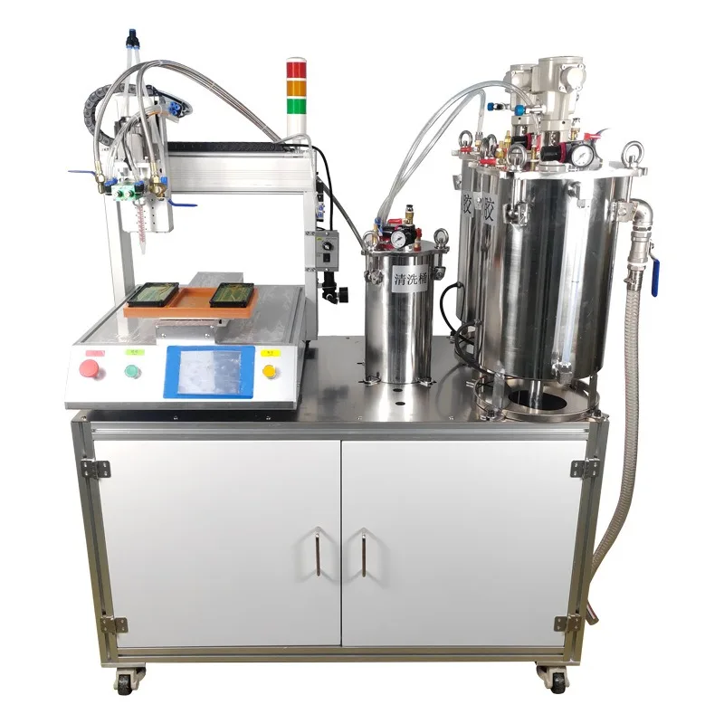 Automatic glue filling machine, automatic glue mixing epoxy resin, high efficiency of silicone filling