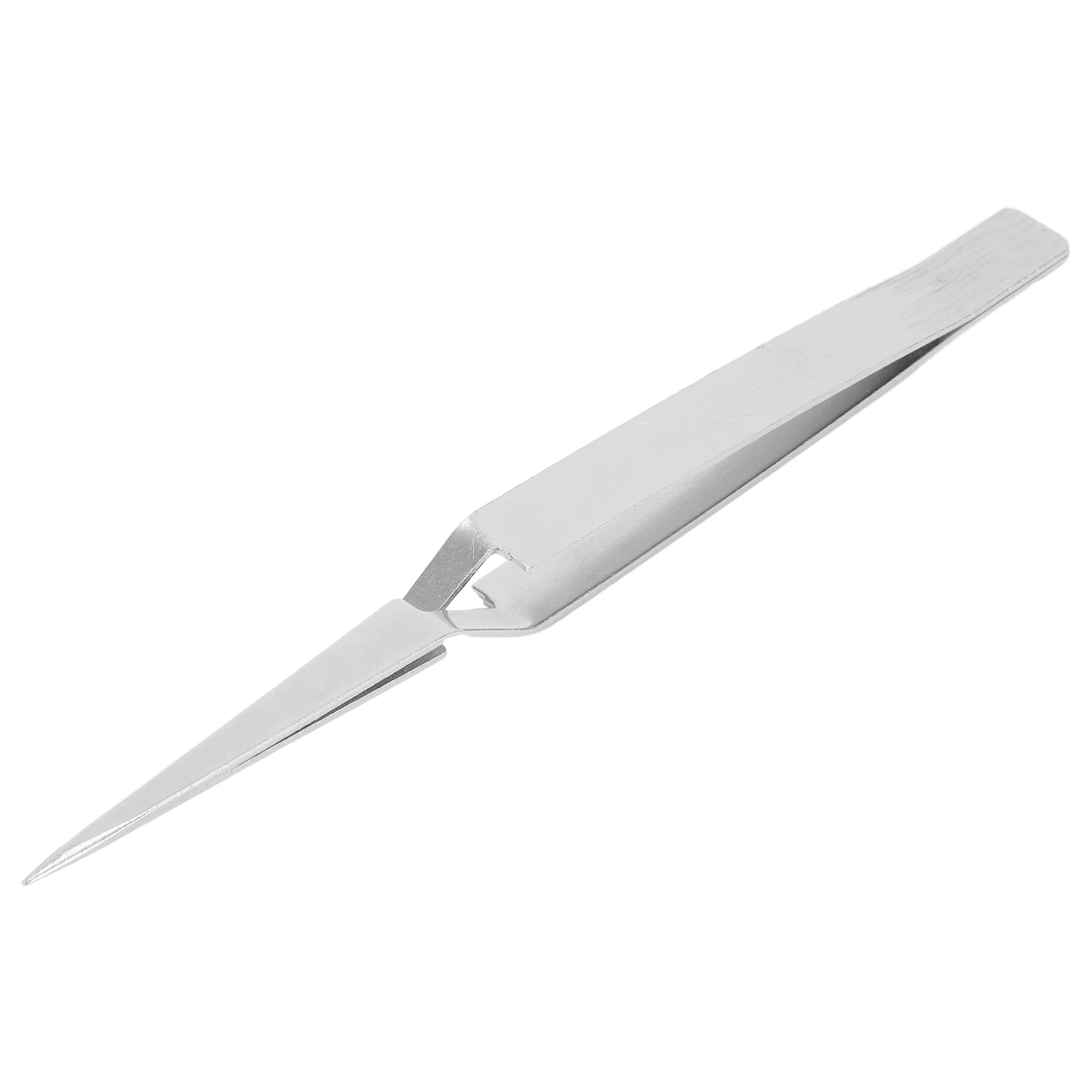 Stainless Steel Precision Tweezers Reverse Fixed Self-locking Inverse Tweezers Stainless Steel Thickening Multifunctional Tools