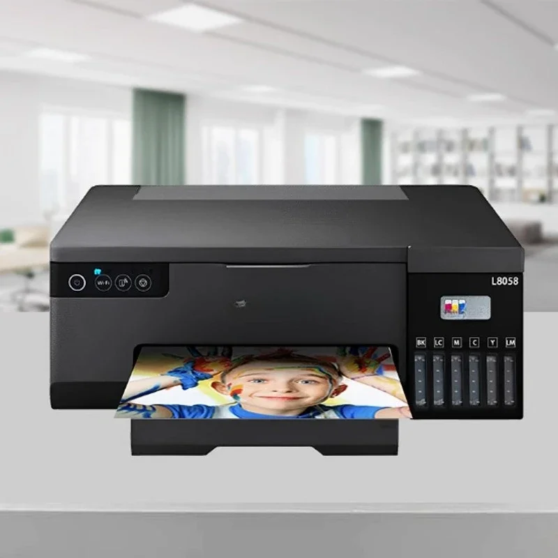 New L11058 A3+ 4-Color Sublimation Inkjet Printer, Ultra-Low-Cost Automatic Printing for T-Shirts, Mugs, Phone Cases
