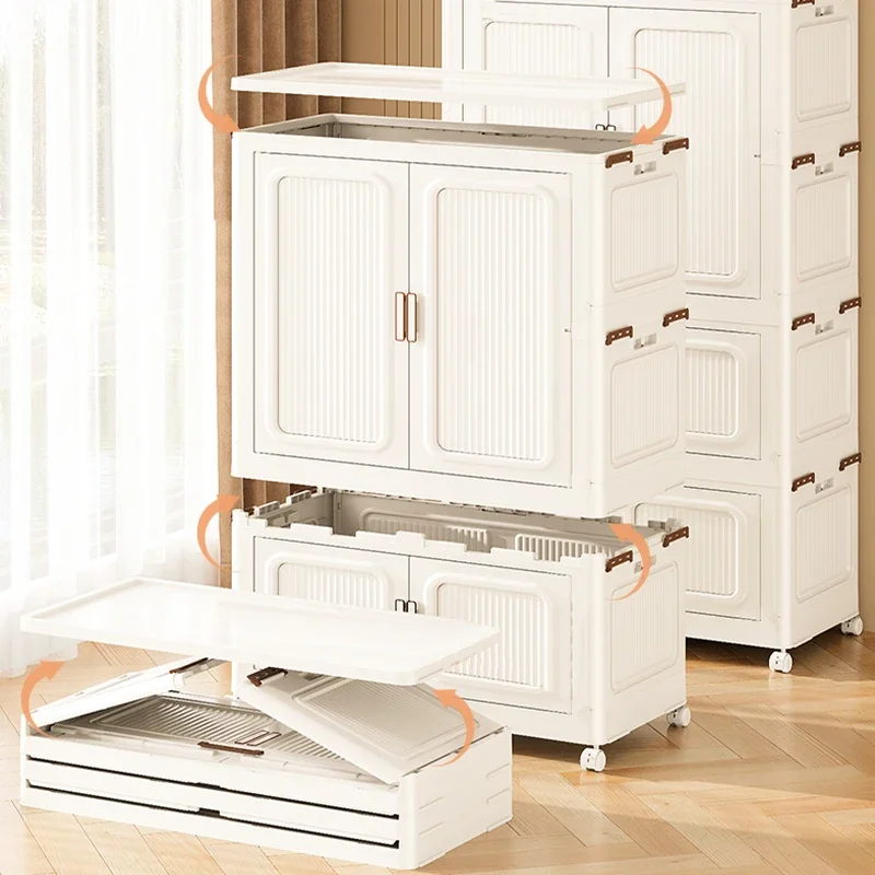 Tragbarer Babygarderobe, einfach zu installierender tragbarer Kleiderschrank