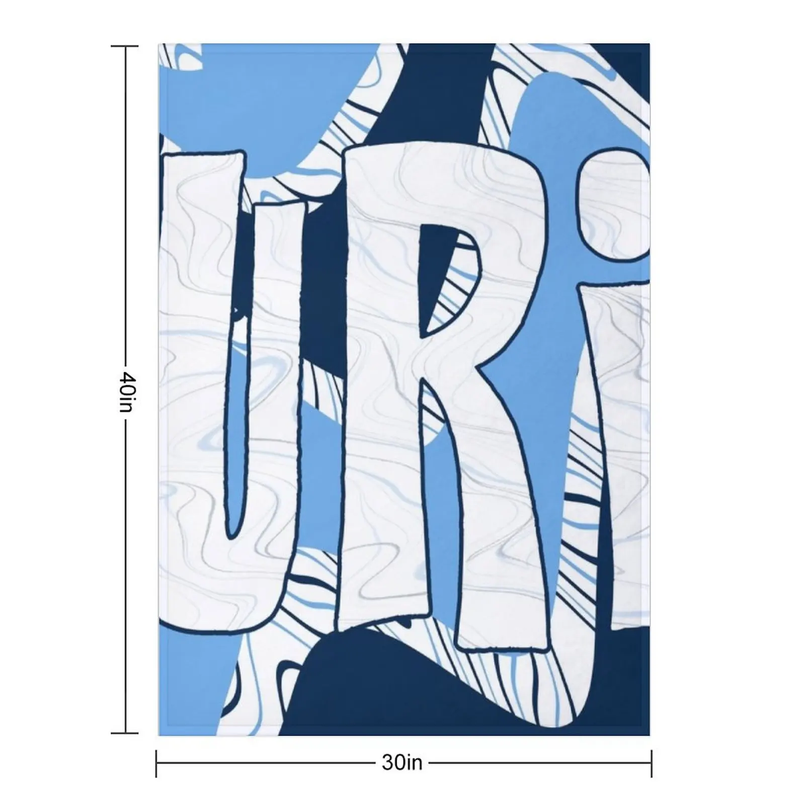 URI funky fresh waves Throw Blanket Thin Decoratives Summer Beddings Designers Moving Tourist Blankets