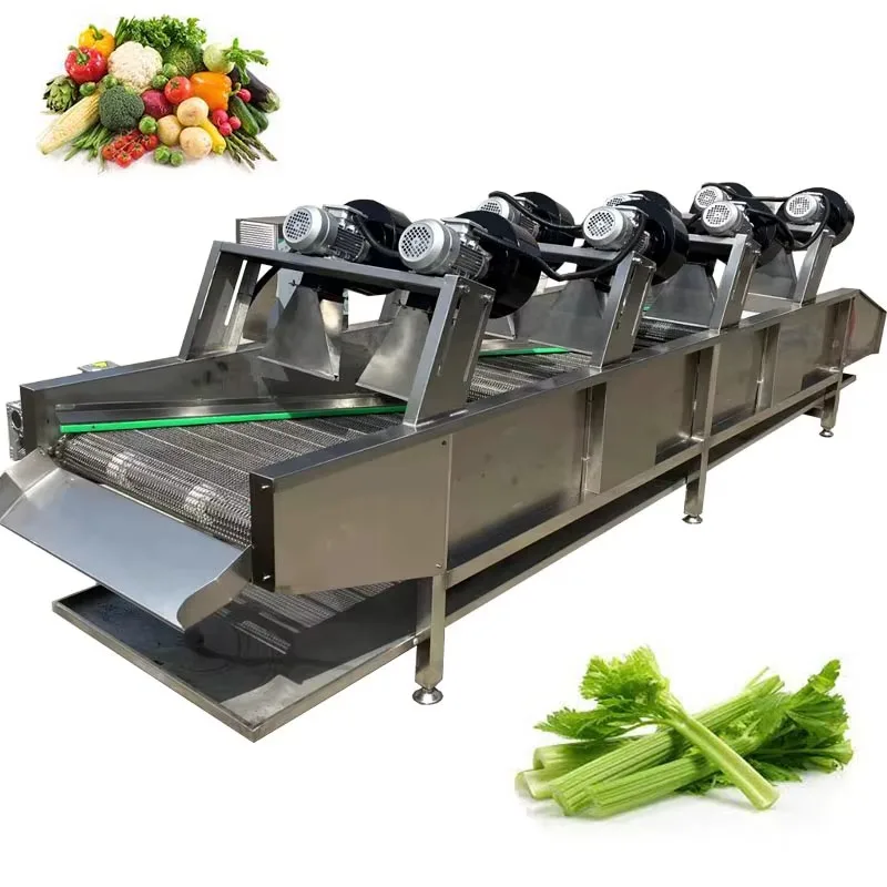 Industrial Food Drying Machine, Multi-layer Stainless Steel Air Dryer, Continuous Drying Production Line