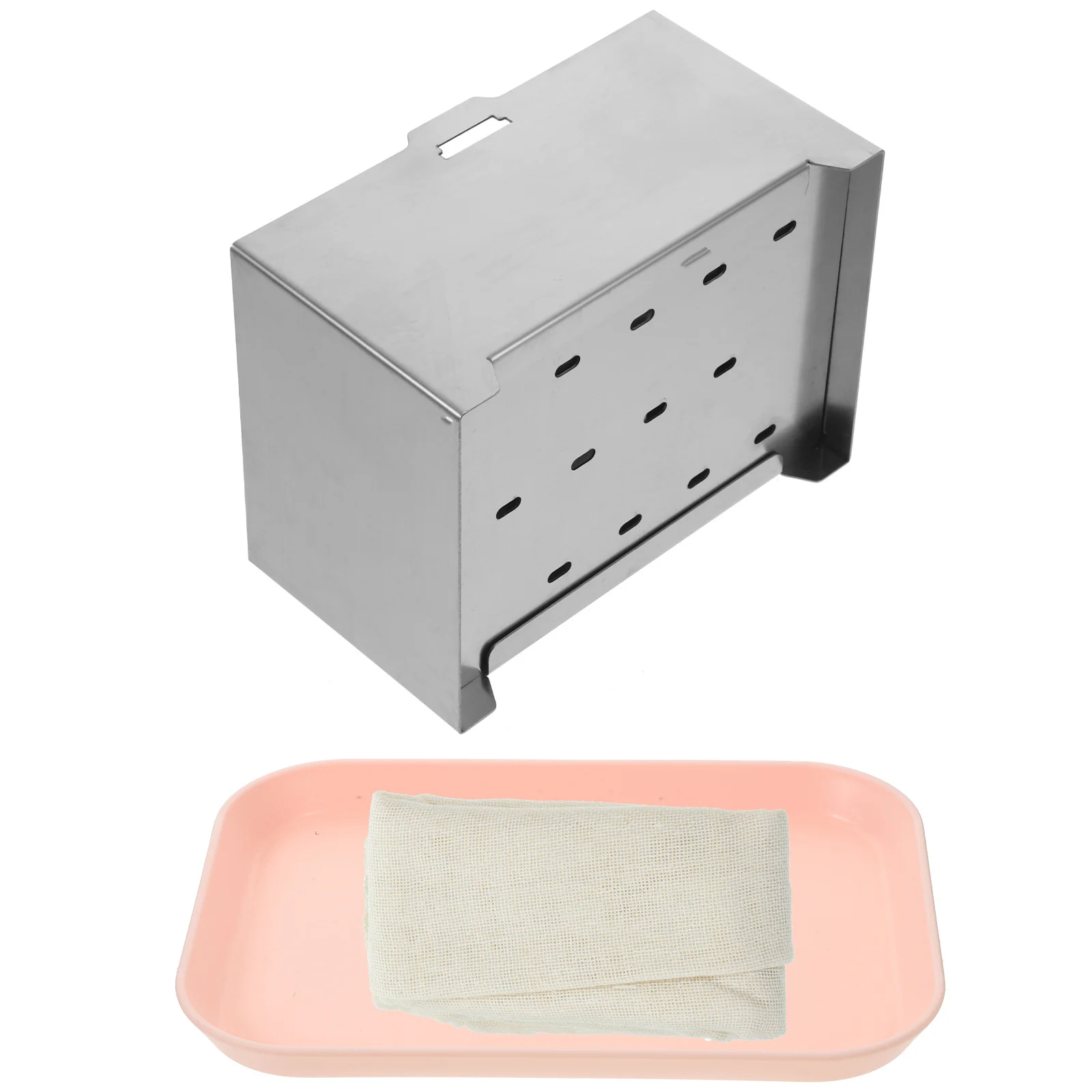 

Stainless Steel Tofu Press Mold Practical Homemade Soybean Curd Maker Kitchen Tofu Tool Bean Curd Making Mold