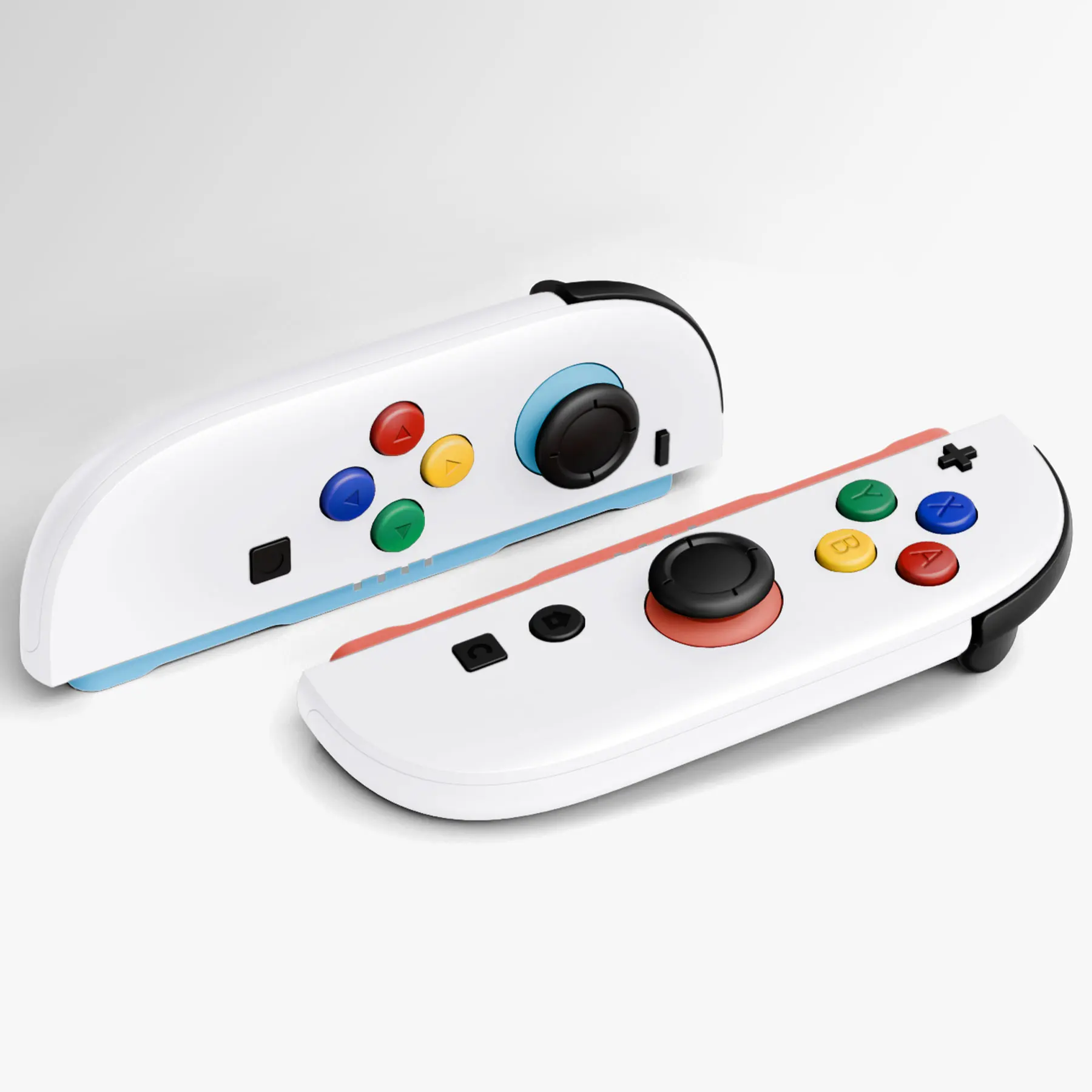 eXtremeRate for Joycon 2 DIY Replacement Shell Buttons, Case & Decorative Strips & Tools for Nintendo Switch 2 - Essence Version 5