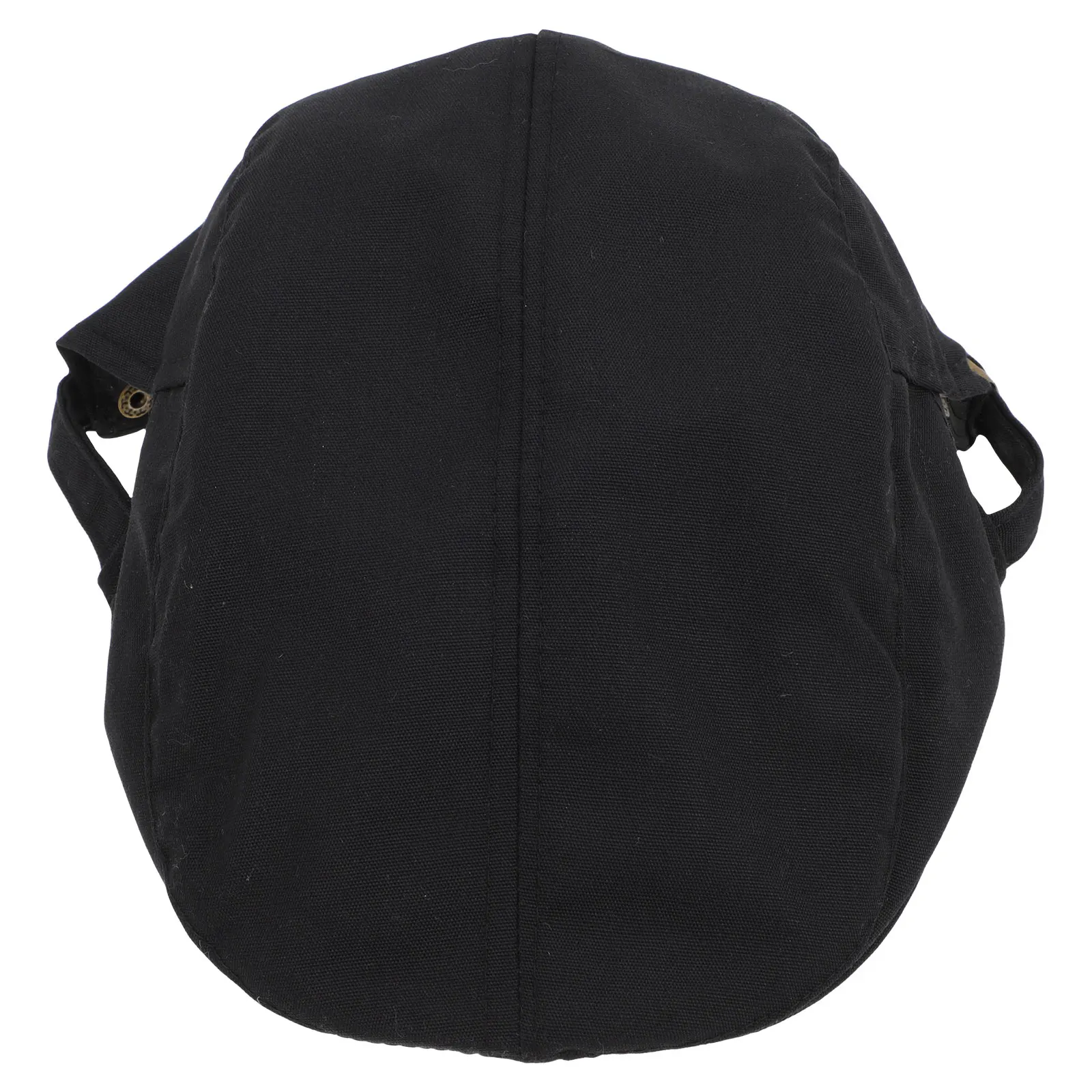 

Black Canvas Chef Beret Hat Durable Unisex Kitchen Restaurant Cafe Barbecue Cake Shop Waiter Uniform Work Hat