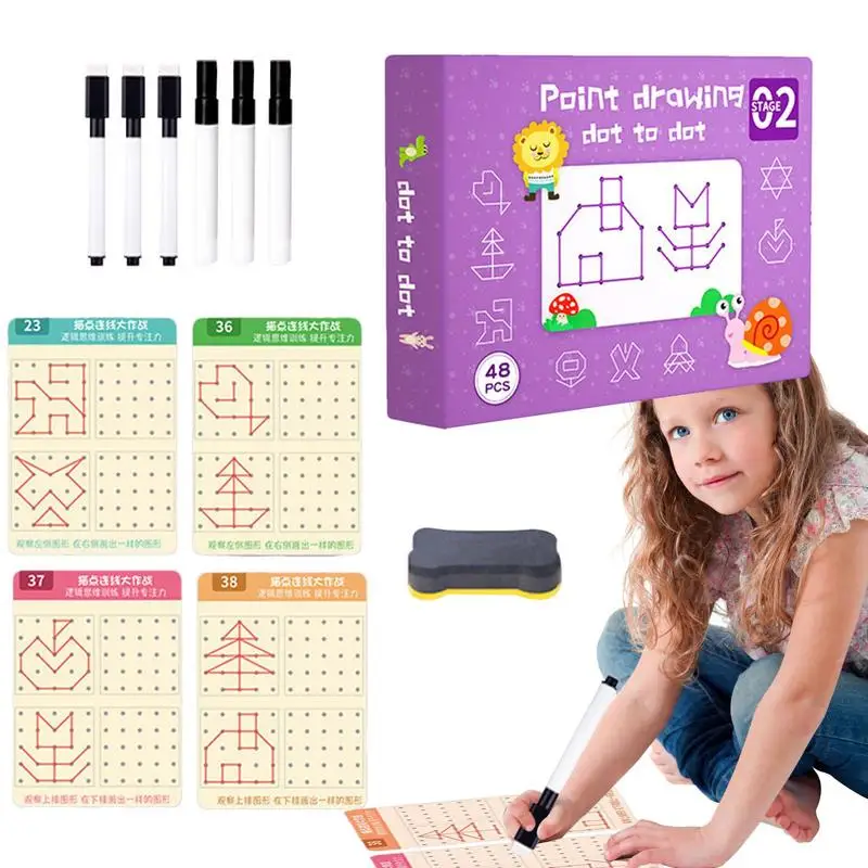 Practice Handwriting For Kids Preschool Wipe Clean Pen Control Reusable Educational Painting Book Learning Activities For Boys