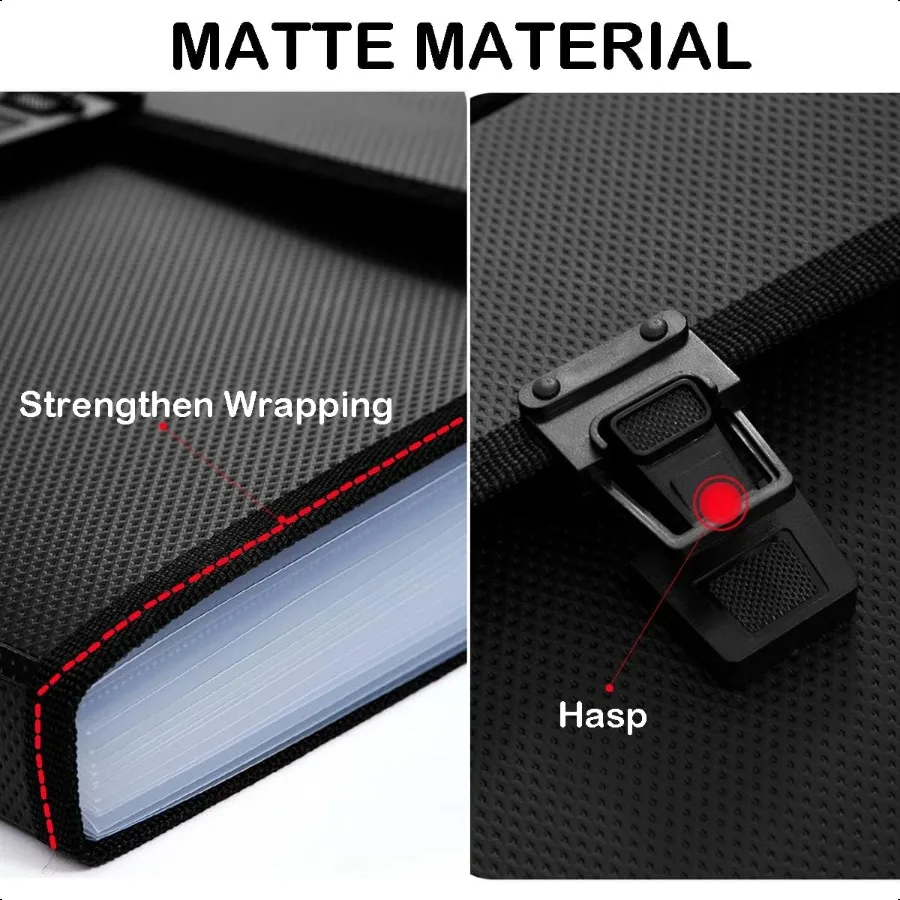 Organizzatore di file per fisarmonica formato lettera A4 a 12 tasche con manico Cartella di file espandibile Organizzatore di carta portatile Plasti espandibile