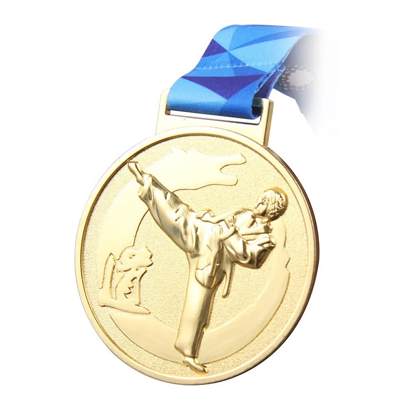 Customized Metal Medals from Manufacturers, Taekwondo Sports, Zinc Alloy, Hot Selling