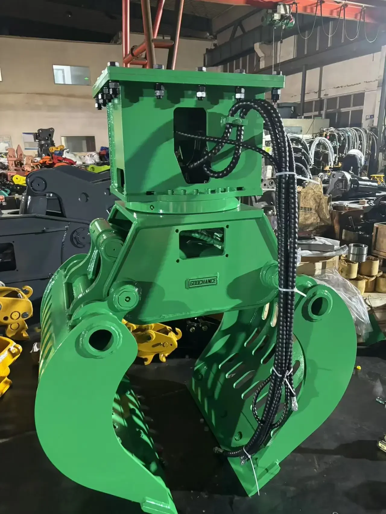 Hydraulic Rotating Demolition Grapple Hydraulic Wood Grapple  Hydraulic Stone Scrap Steel Grapple