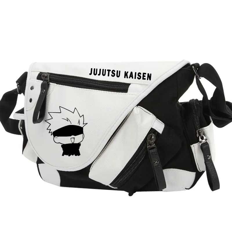 Jujutsu Kaisen Satoru Gojo Fushiguro Megumi Getou Suguru Shoulder Bag Anime Peripheral Cute Crossbody Bag Kawaii Travel Bag