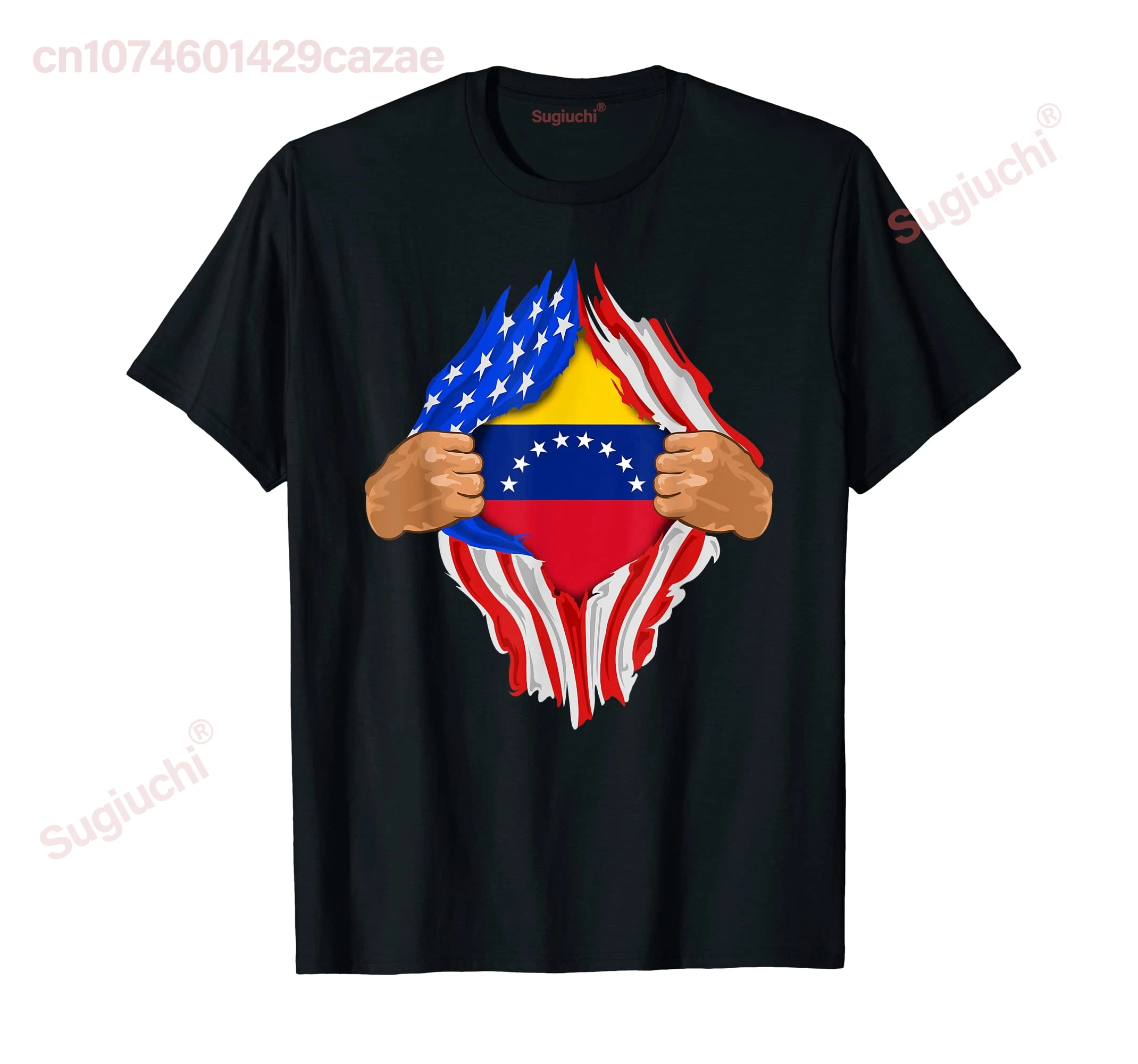 100% Cotton Venezuelan Blood Inside Me T-Shirt | Venezuela Flag Gift MEN WOMEN UNISEX T Shirts Size S-6XL