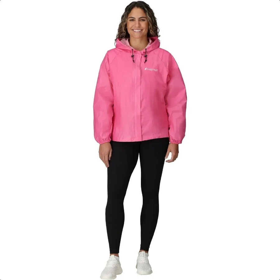 

Женская стандартная 2-слойная водонепроницаемая дышащая куртка от дождя UltraLite2