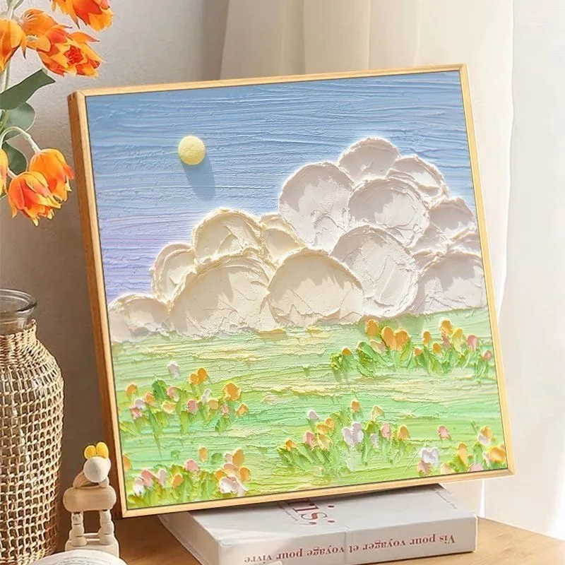 

A-0319 Springtime Blossoms Painting