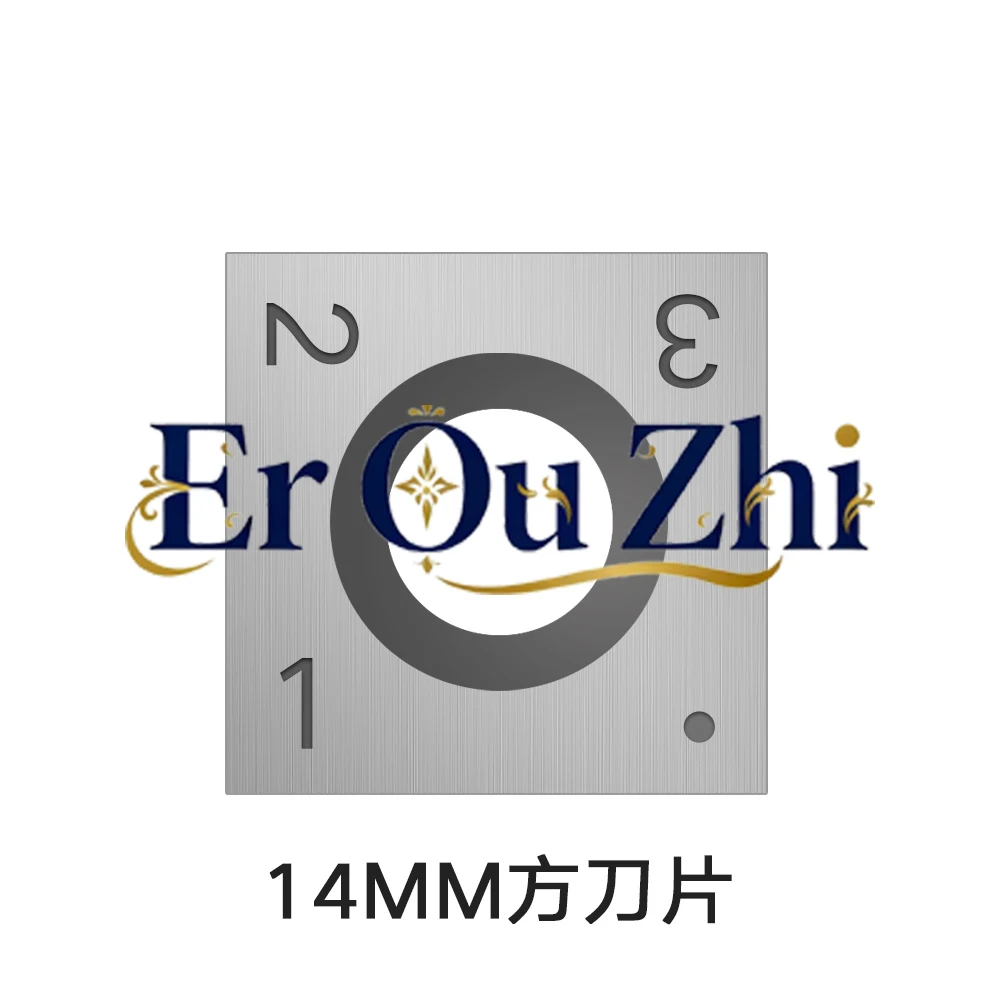 Woodworking Turning Blade Discarded Wood Spinning Carbide Round Knife Square Knife Sharp Knife R