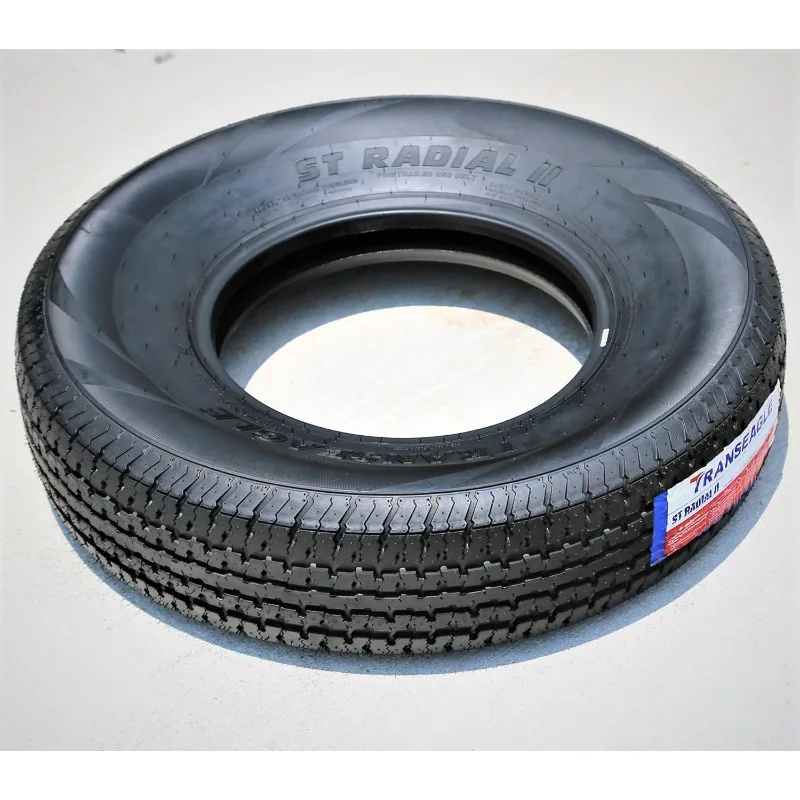 4本セット（4本）ST II プレミアムトレーラーラジアルタイヤ-ST225/75R15 225/75/15 225/75-15 117/112L 荷重範囲E LRE 10プライ ブラック