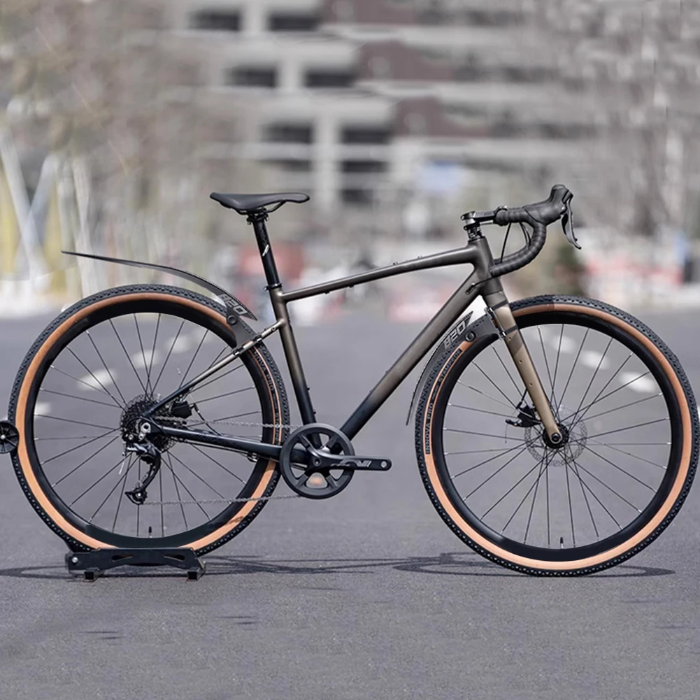 

Bicycle Mudguard Strong Toughness Bike Tire Wheel Mudguard Lightweight Road Bike Wheel Fenders for Front Rear Wheels Below 50mm