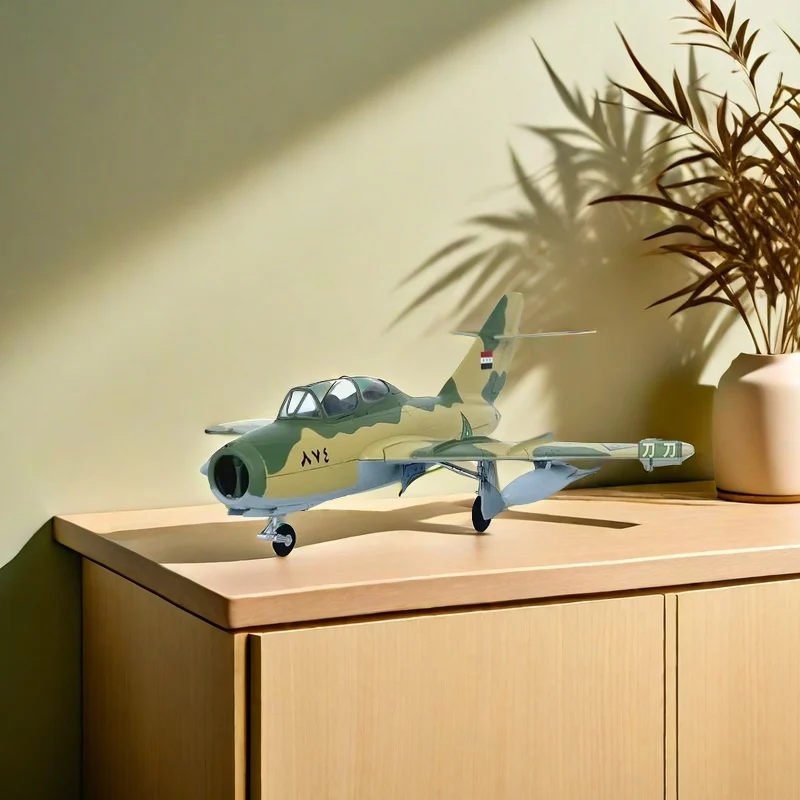 2024 New 1:72 Scale MIG-15 Fighter Plastic Finished Aircraft Simulation Model Toy Static Decoration Souvenir Gifts for Adult Boy