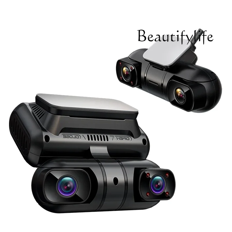 

Car driving recorder 360 degree panoramic parking monitoring sentinel mode high definition