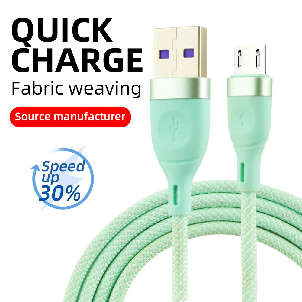 5A Micro USB Cable Fast Charging Cord Phone Data Transfer Wire Cord for Andriod Xiaomi Redmi Samsung Tablet USB Charger Cables