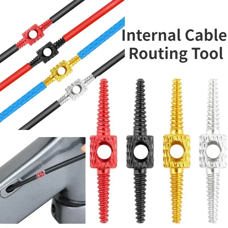 5/10pcs Bike Internal Cable Routing Tool for 4-5.5mm Bike Brake Shift Cable Housing Hydraulic Hose Routing Repair Adapter Tools