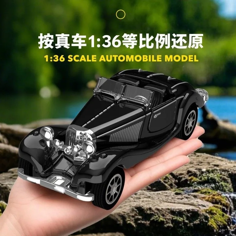 1:36 الكلاسيكية الرجعية بيتل حافلة خمر سيارة سبيكة التراجع لعبة سيارة نموذج الأولاد نموذج سيارة محاكاة الأطفال