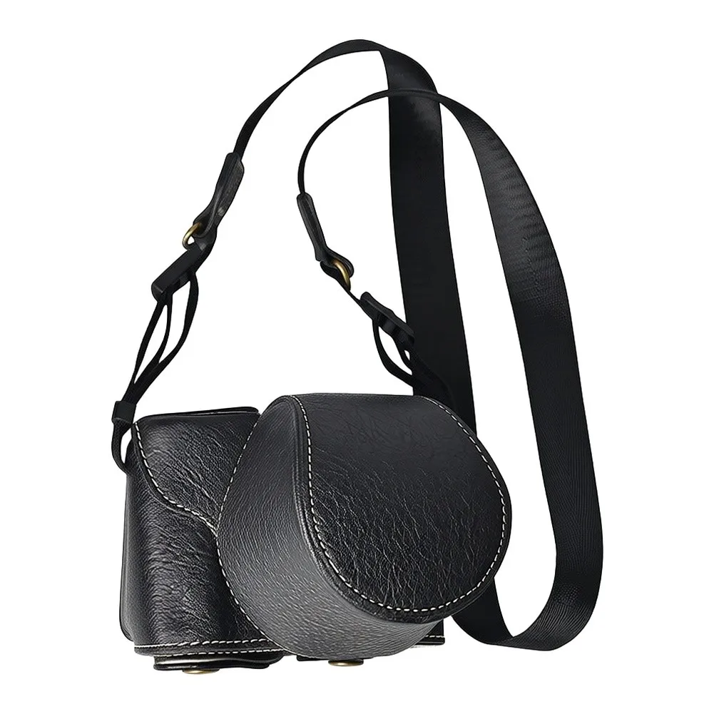 PU Leather Case Designed for FUJIFILM X-M5 Camera Full Protection with Soft Fleece Interior and 12x11x9CM Size