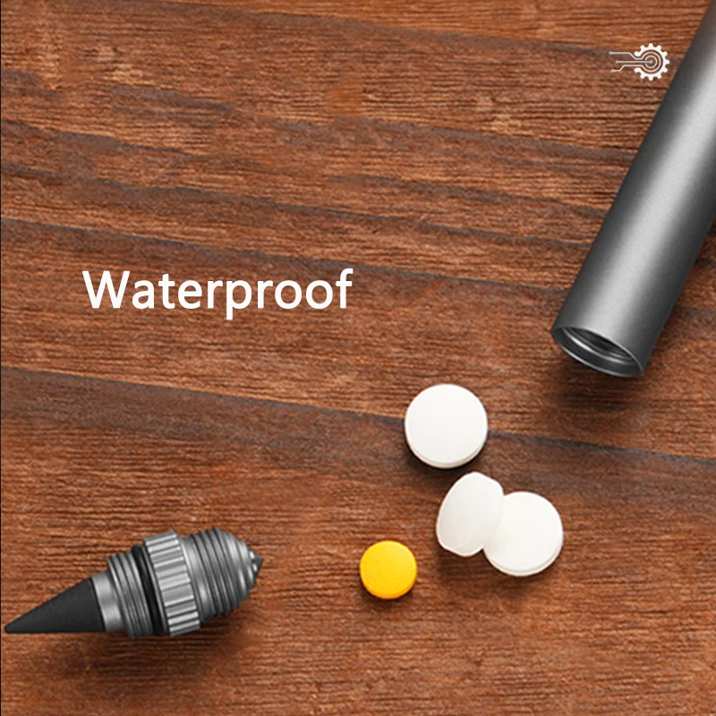 Outdoor Portable Multifunctional Titanium Alloy Tactical Eternal Writing Pen EDC Self-defense Car Emergency Window Breaking Tool