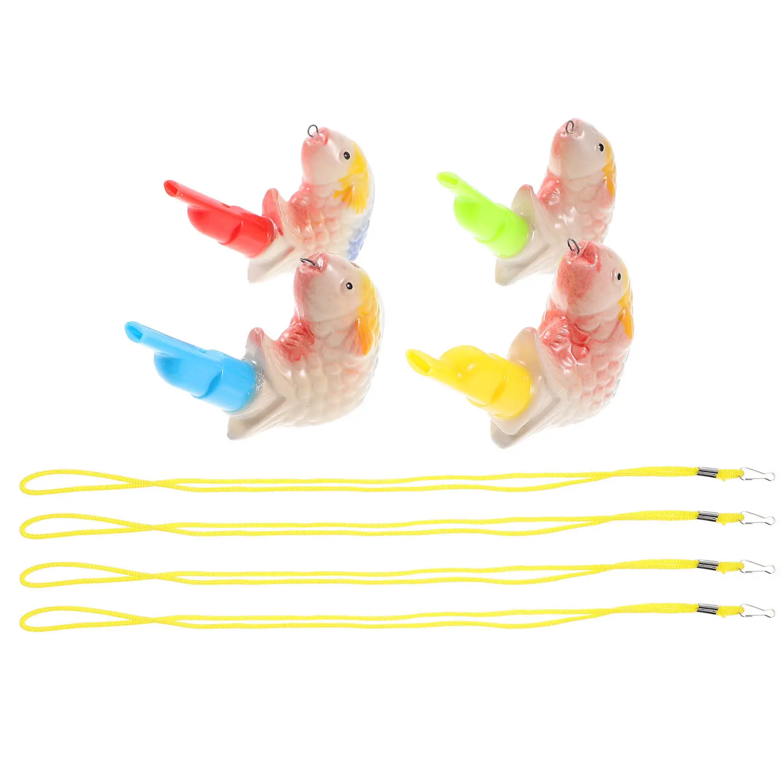 

10Pcs Bird Sound Ceramic Whistles Kids Musical Instruments Small Lightweight Party Props Cartoon Whistles for Children
