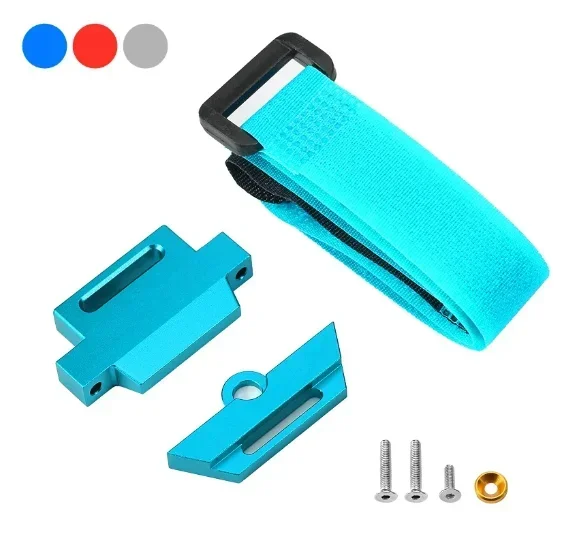 

Metal Tall Battery Holder Mount Hold Down with Battery Strap for 1/10 Slash 2WD VXL Ford F-150 RC Car Upgrade Parts