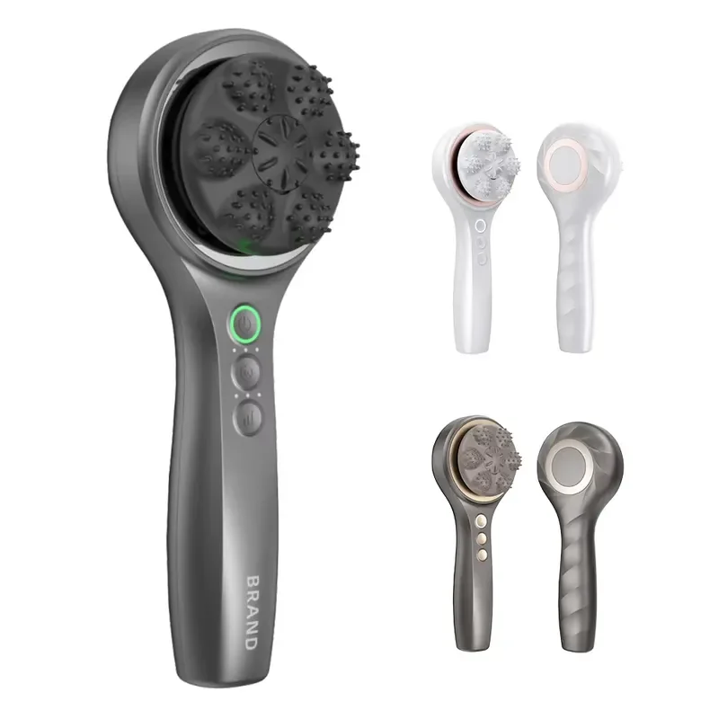 for Wireless Rechargeable Electric Vibration Deep Tissue Recovery Muscle Pain Relief Massager Handheld Body Massager