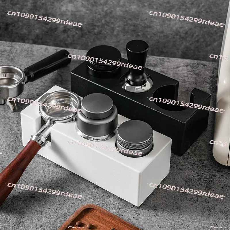 ABS Coffee Tamper Station Distributor Tamper Set Portafilter Holder Coffee Tamper Storage Base