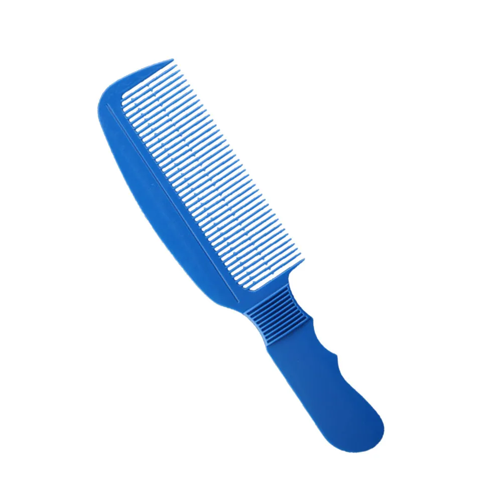 

Hair Comb for Modelling Hairstyling Made of Premium Pc Small Lightweight Comfortable Round Teeth Scalp Massage Salon Home Blue
