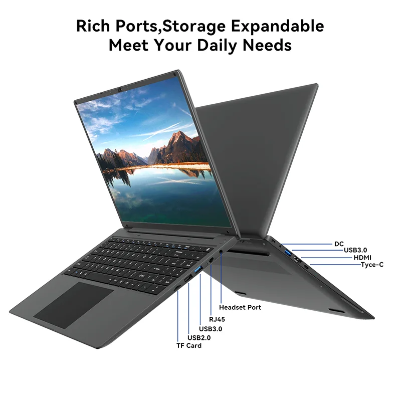 Ordinateur portable Adreamer LeoPle16 S ,Ultrabook 16 pouces, 2.5K IPS, Intel i5-1240P,16 Go DDR 1 To SSD Windows 11 PC, 4.4GHz 100% sRGB NotebooK