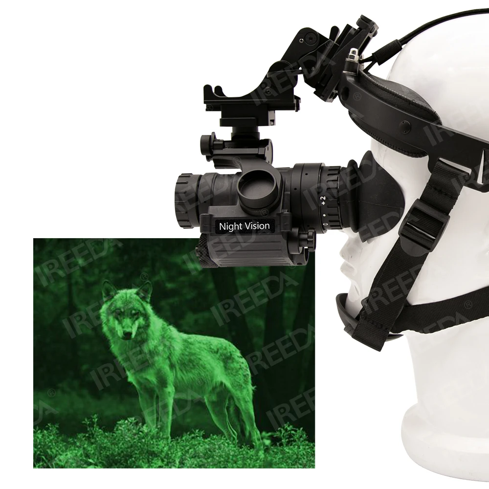 

IREEDA-PVS14 Low-light Night Vision Device White Phosphor Gen 2+ Image Intensifier Tube FOM1800+ PVS-14
