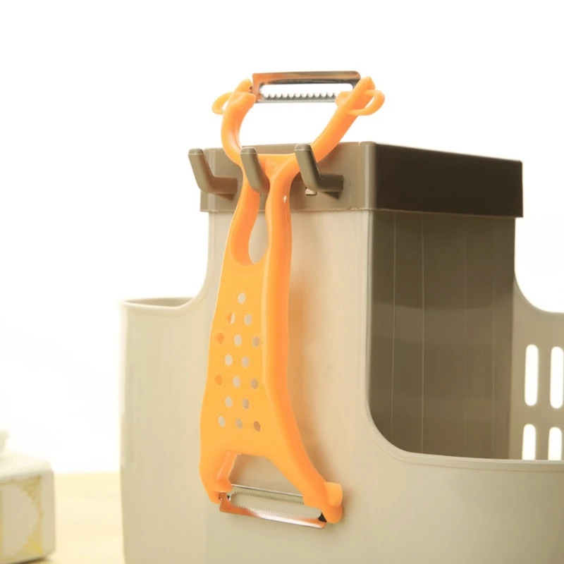 Pelapatate multifunzionale Verdura Frutta Taglierina Cetriolo Carota Patate Doppia Testa Pelapatate Affettatrice Cucina Gadget