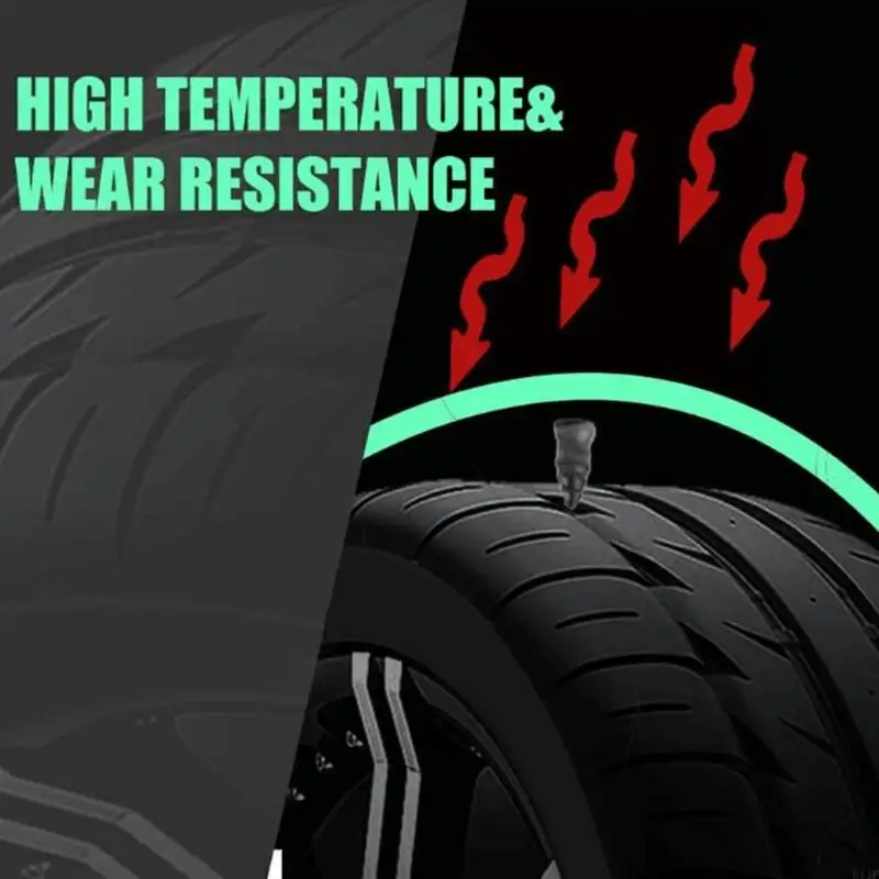 Reparación neumáticos U1JF Tornillo neumático pinchado DIY CAR MOTOCYCLE PATCH SOLT-SERVICE